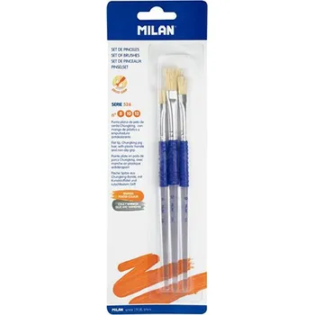 Umělecký štětec Štětec sada MILAN 101w č.8,10,12