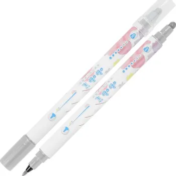 Oboustranný popisovač M&G v peru Sakura, šedý