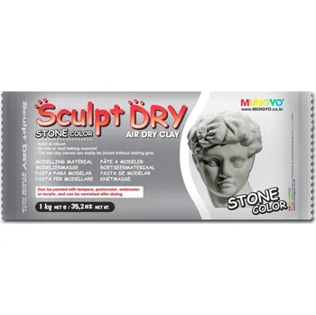 Modelovací hmota Modelovací hmota MUNGYO 1 kg, šedý kámen