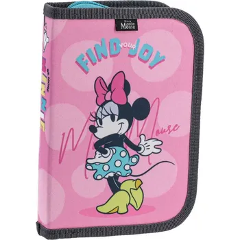 Penál Penál 1-patrový plný - find joy, Minnie Mouse