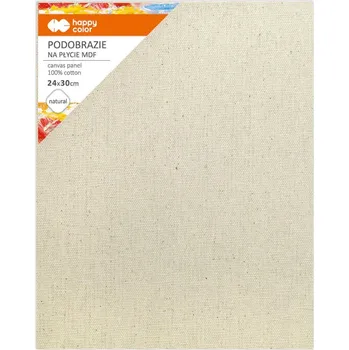 Výtvárné potřeby Malířské plátno Happy Color 24x30 cm MDF 4 mm - přírodní