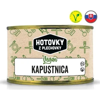 Hotové jídlo Polévka Hotovky z plechovky Zelňačka VEGAN 400g