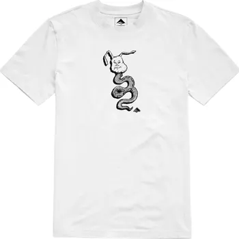 Pánské tričko EMERICA triko - Spanky Rattle Mutant Tee White (100)