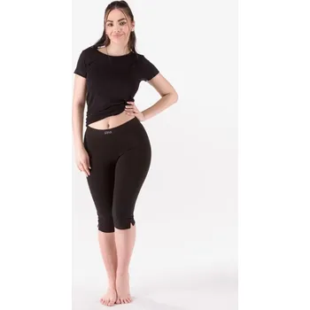 Dámské legíny Capri legíny 3/4 GINA ČERNÉ XL