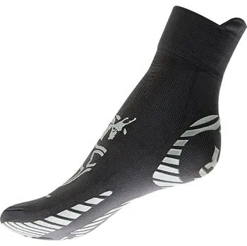 Pánské ponožky R-EVENGE Technické protiskluzové fitness ponožky pro dospělé 34/37 ŠEDÁ