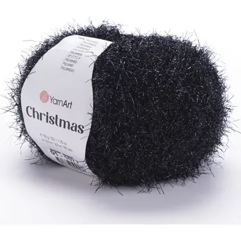 Příze YarnArt Příze Christmas 01 - černá