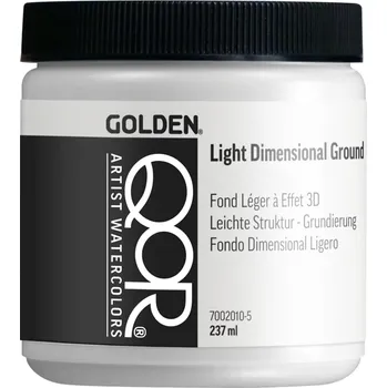 Speciální výtvarná barva QOR Watercolor Light Dimensional Ground Médium 237 ml 1 ks