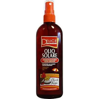 Přípravek na opalování Delice Solaire olej na opalování s arganovým olejem 150 ml