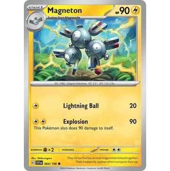 Sběratelská karetní hra Pokémon karta Magneton 064/198
