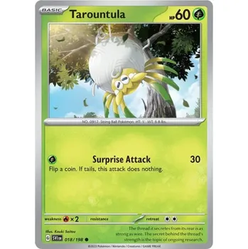 Sběratelská karetní hra Pokémon karta Tarontula 018/198