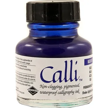 Daler Rowney Calli Kaligrafický tuš Blue 29,5 ml 1 ks