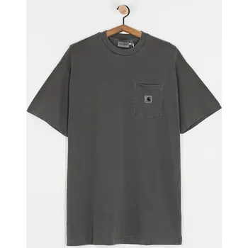 Dámské tričko Carhartt WIP Nelson Grand (graphite) XS, šedá