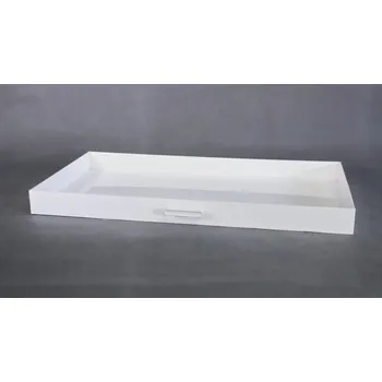 Úložný box Šuplík plastový bílý 80 x 40 cm