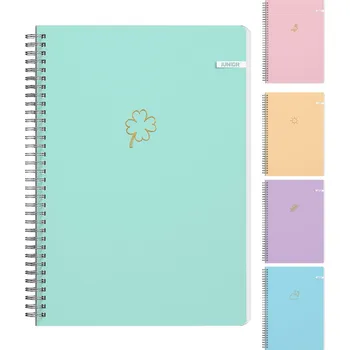 Blok Blok linkovaný se spirálou Soft touch A5/80 listů