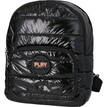 Městský batoh Dívčí batoh Pop trend - černý