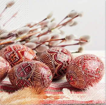 Papírový ubrousek Ubrousky PAW L 33x33cm Handmade Eggs