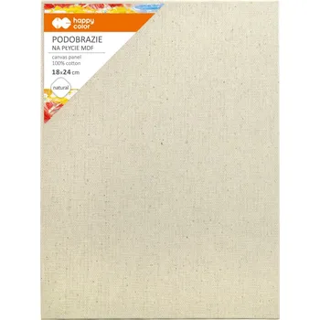 Malířské plátno Happy Color 18x24 cm MDF 4 mm - přírodní