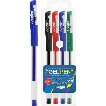Pero gelové - sada 4 ks JUNIOR, Classic
