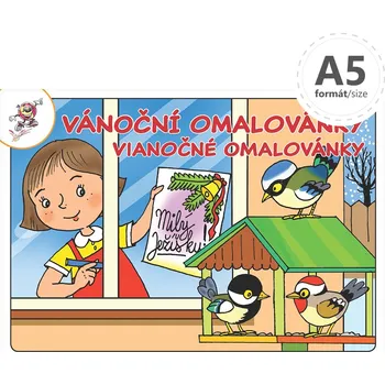 omalovánky Omalovánka A5 - Vánoční omalovánky