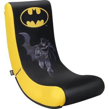 Notebook Batman Junior Rock’n’Seat Herní křeslo, skládací, dětské, PU kůže, černo-žluté SA5610-B1