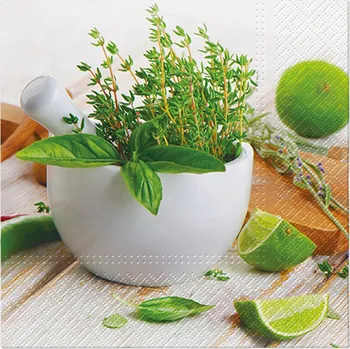 Ubrousky PAW L 33x33cm Kitchen Herbs