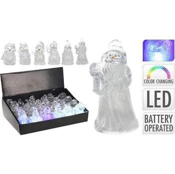 Vánoční dekorace Dekorace - Vánoční figurka 85 cm s LED světlem, 6 designů