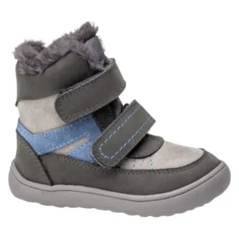 Dívčí zimní obuv Dětská zimní barefoot obuv RODRIGO Gris, Protetika vel. 29