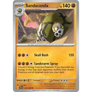Sběratelská karetní hra Pokémon karta Sandaconda 120/198