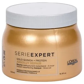 Vlasová regenerace L´Oréal Professionnel Série Expert Absolut Repair Gold Quinoa + Protein Instant Resurfacing Masque - Maska na vlasy 500 ml