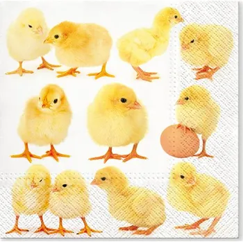 Ubrousky TaT 33x33 cm Little Chicken