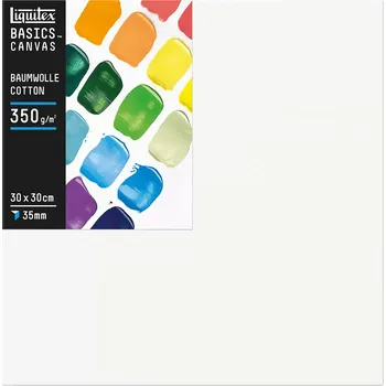 Textilie Liquitex Basics Malířské plátno v rámu, 30 × 30 cm, hloubka: 3,5 cm 473030030 DIR