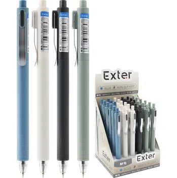 Pero kuličkové M&G Exter 0,5 mm - modré, mix
