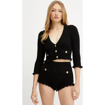 Dámský svetr Kardigan Elisabetta Franchi dámský, černá barva, lehký, MK79Q52E2 99X, vel. 34