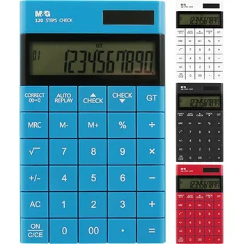 Kancelářská technika Kalkulačka M&G stolní MGC-11, 12-místná mix barev