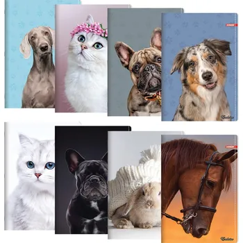 Sešit Sešit A4, linkovaný 444, 40 listový, Exclusive "Cute Animals"