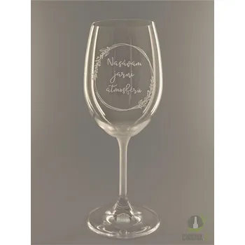 Sklenice Sklenice na víno - Nasávám jarní atmosféru