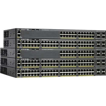 Switch Switch Cisco Catalyst C2960X-48FPS-L Switch, 48x 10/100/1000 + 4x SFP, PoE 740W, L3 WS-C2960X-48FPS-L