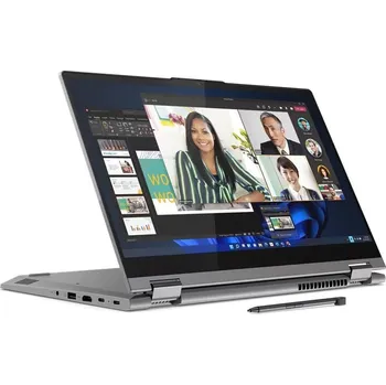Notebook Lenovo ThinkBook 14s Yoga G3 Notebook, i5-1335U, 16GB DDR4, 512GB SSD, Intel Iris Xe G7, 14" Full HD IPS dotykový, W11P, šedý 21JG0011CK