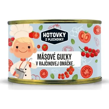 Hotové jídlo Hlavní jídlo Hotovky z plechovky Masové kuličky v rajské omáčce 400g