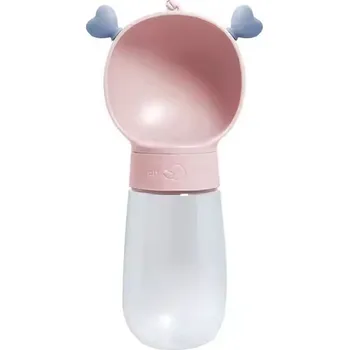 Obleček pro psa Venkovní kelímek na pití pro psy růžový