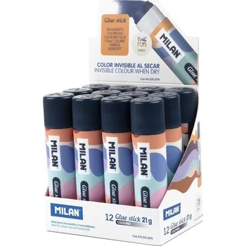 Kancelářské lepidlo Lepicí tyčinka MILAN Fun Glue Stick 21g