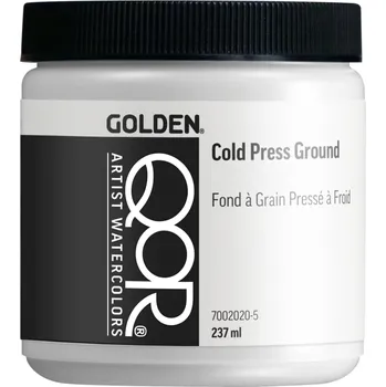 Speciální výtvarná barva QOR Watercolor Cold Press Ground Médium 237 ml 1 ks