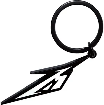 Metallica Black & White M Logo Klíčenka