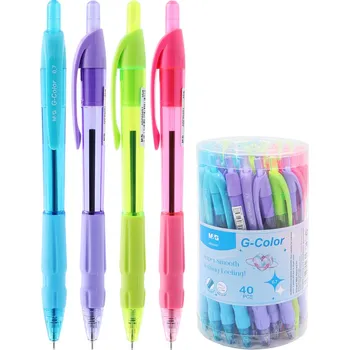 Pero kuličkové M&G Semi-Gel ABPH9672 0,7 mm (4 barvy v balení)