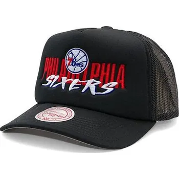 Kšiltovka Kšiltovka Mitchell & Ness - Philadelphia 76Ers - Year Of The Snake Trucker Hwc - Black