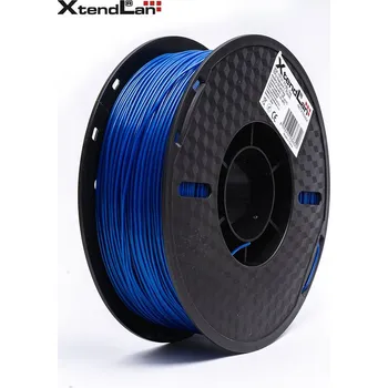 Filament XtendLan filament TPU modrý (průhledný) Plastické vlákno, pro 3D tisk, TPU, průměr 1,75mm, hmotnost materiálu 1kg, tvrdost 95A, modré (průhledné) 3DF-TPU1.75-BL 1kg