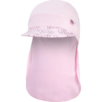 Kšiltovka Little Angel Kšiltovka tenká pirát Outlast® - růžová baby/růžová baby kytičky Velikost čepic: 6 | 54-57 cm