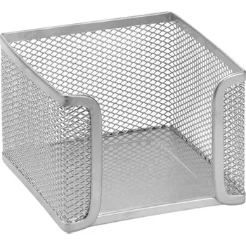 Drátěný stojan na špalík, stříbrný