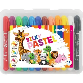 Pastelka Olejové pastelky Silky Pastel - sada 12 ks