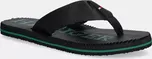 Žabky Tommy Hilfiger MASSAGE HILFIGER BEACH SANDAL pánské, černá barva, FM0FM05443, EUR 45